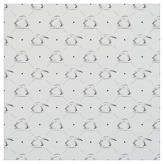 Pilates-Posen Stoff (Muster)