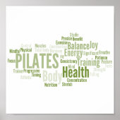PILATES Poster (Vorne)