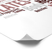 PILATES Poster (Ecke)