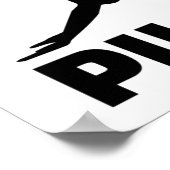 Pilates Poster (Ecke)