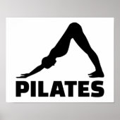 Pilates Poster (Vorne)