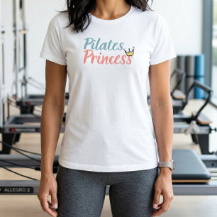 Pilates Prinzessin Modernes Yoga Meditation T-Shir T-Shirt