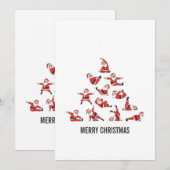 Pilates Santa Mat Weihnachten (Vorne/Hinten)