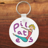 Pilates Schlüsselanhänger (Vorderseite)