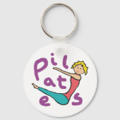 Pilates Schlüsselanhänger (Rückseite)