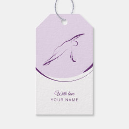 Pilates Side Bend Pose | Farbe Geschenkanhänger