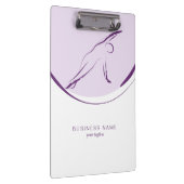 Pilates Side Bend Pose | Farbe Klemmbrett (Rechts)