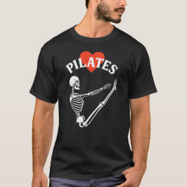 Pilates Skeleton Heart T-Shirt