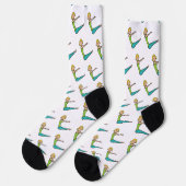 Pilates Socken (Linkes Detail)