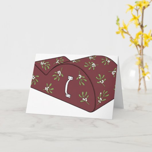 Pilates Spine Corrector with Mistletoe Pattern Karte (Gelbe Blume)