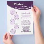 Pilates-Studio Flyer (Hand)