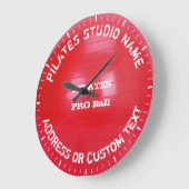 Pilates Studio Owner Pilates Class Pilates Teacher Große Wanduhr (Winkel)