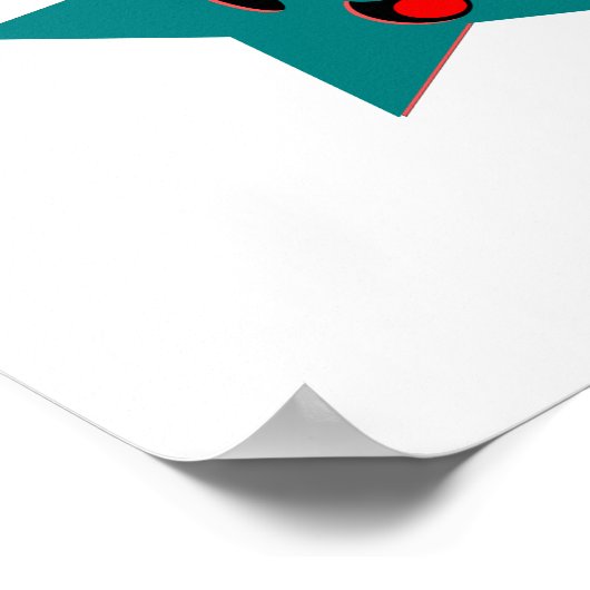 Pilates Superstar Poster (Ecke)