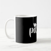 PILATES-T - Shirt Kaffeetasse (Links)