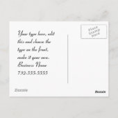 Pilates, Tanz, Yoga?? Postkarte (Rückseite)