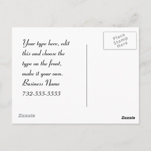 Pilates, Tanz, Yoga?? Postkarte (Rückseite)