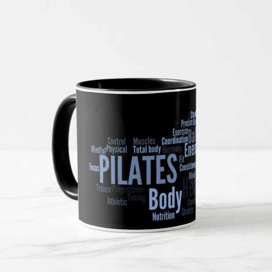 PILATES TASSE (Vorderseite Links)