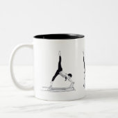 Pilates-Tasse Zweifarbige Tasse (Links)