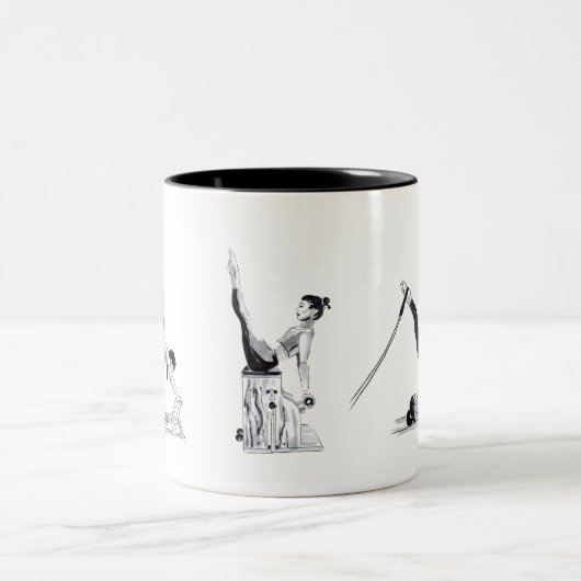 Pilates-Tasse Zweifarbige Tasse (Mittel)