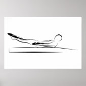 Pilates The Hundert Pose - Reformer Poster (Vorne)