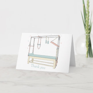 Pilates Tower Cadillac Danke Karte