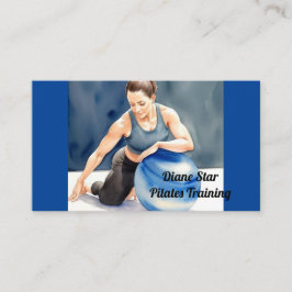 Pilates Training Business Card Visitenkarte