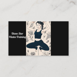 Pilates Training Business Card Visitenkarte