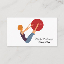 Pilates Training Visitenkarte