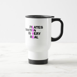 Pilates Travel Mug - Funny Fitness Geschenke Reisebecher