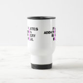 Pilates Travel Mug - Funny Fitness Geschenke Reisebecher (Mittel)