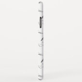 Pilates-Übungen Muster Case-Mate iPhone Hülle (Hinten/Rechts)