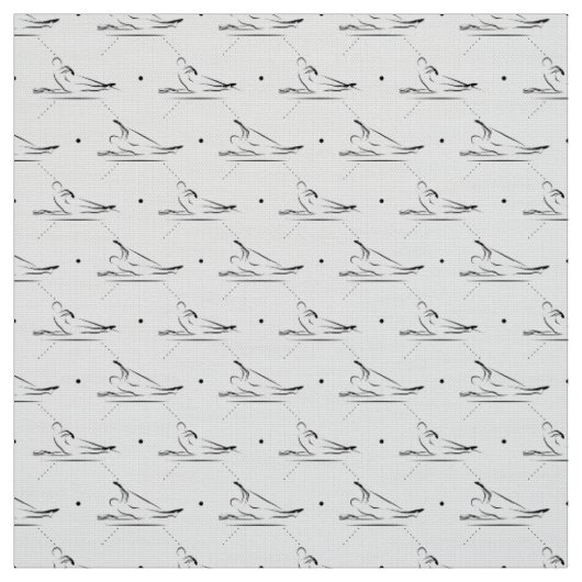 Pilates-Übungsmuster Stoff (Muster)