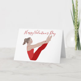 Pilates Valentine's Day Card Karte