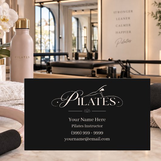 Pilates Visitenkarte