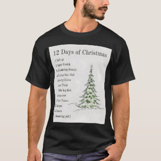 Pilates-Weihnachtsjunge T-Shirt