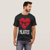 Pilates  Workout Physical Activity Pilates Teacher T-Shirt (Vorne ganz)