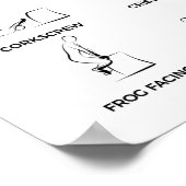 Pilates Wunda Chair Übungen Poster (Ecke)