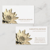 Pilates Yoga-Lehrer-Lehrer Lotus Visitenkarte (Vorne/Hinten)