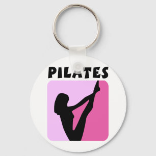 Pilates Zahl Entwurf! Schlüsselanhänger