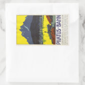 Pilatus Bahn Rechteckheber Rechteckiger Aufkleber (Tasche)