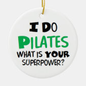 Pilatus Keramik Ornament (Vorne)