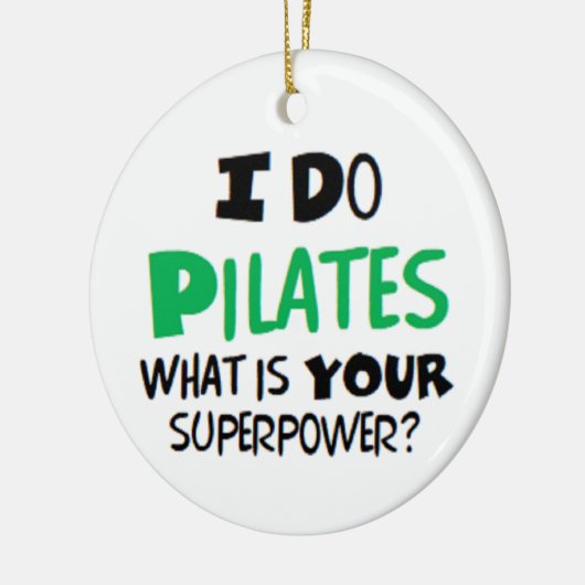 Pilatus Keramik Ornament (Links)