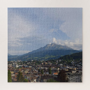 Pilatus Luzern Schweiz - 20x20 - 676 Stk. Puzzle