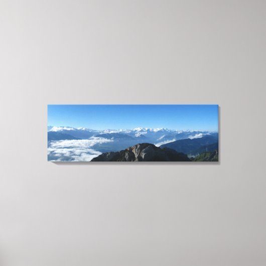 Pilatus Panorama Leinwanddruck (Vorderseite)