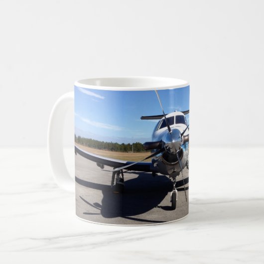 Pilatus PC-12 Kaffeetasse (Vorderseite Links)