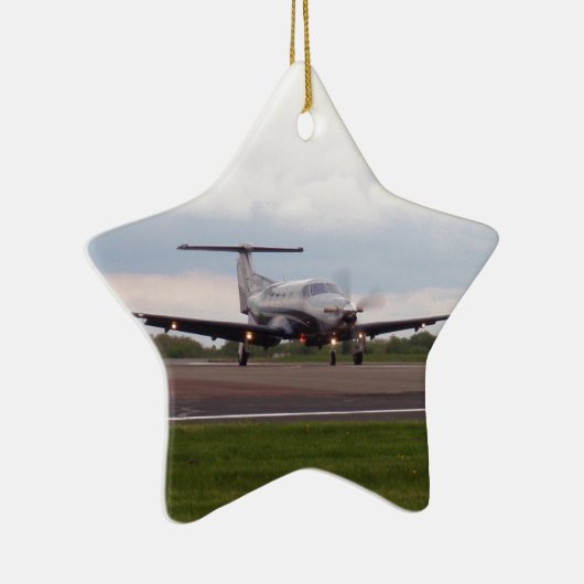 Pilatus PC 12 Keramikornament (Rechts)