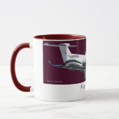 Pilatus PC-12 Porträt, Pilatus PC-12 Tasse (Links)