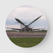 Pilatus PC 12 Runde Wanduhr (Vorderseite)