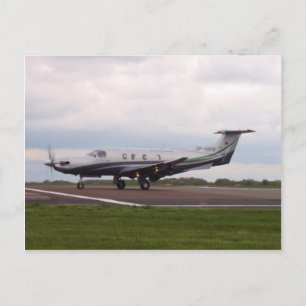 Pilatus PC 12 SP-NWM Postkarte