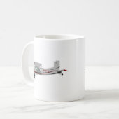 Pilatus PC-6 Turbo Träger Kaffeetasse (Vorderseite Links)